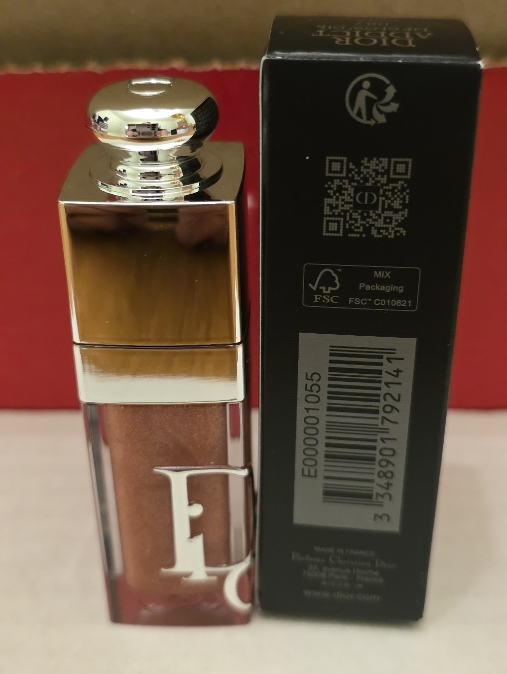 Dior Addict Lip Glow Oil 087 SPICY SPARKLY FINISH. BNIB - Picture 6 of 6